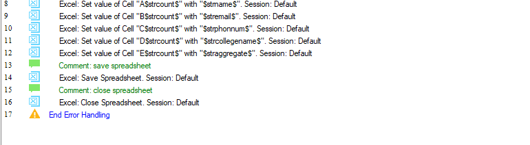 Bot code