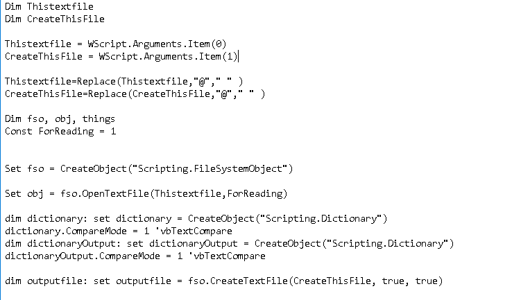 VB Script