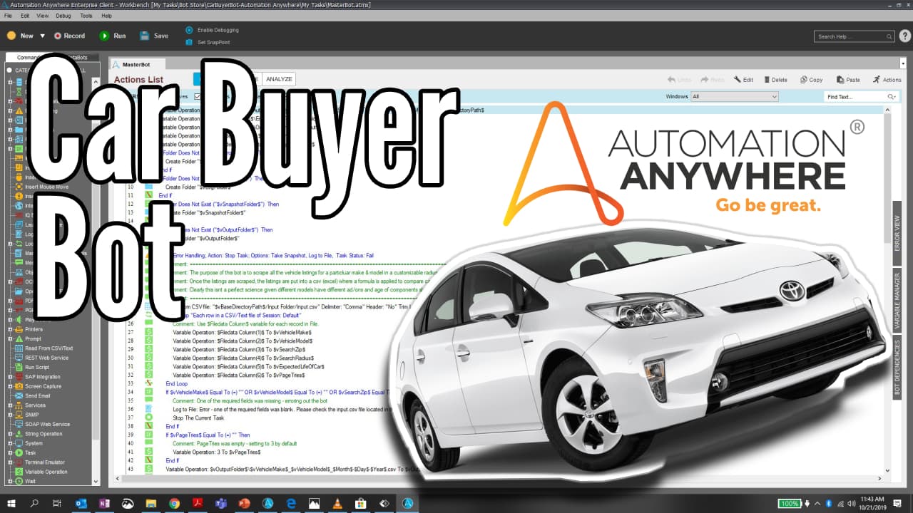 Car Buyer Bot Promo Image