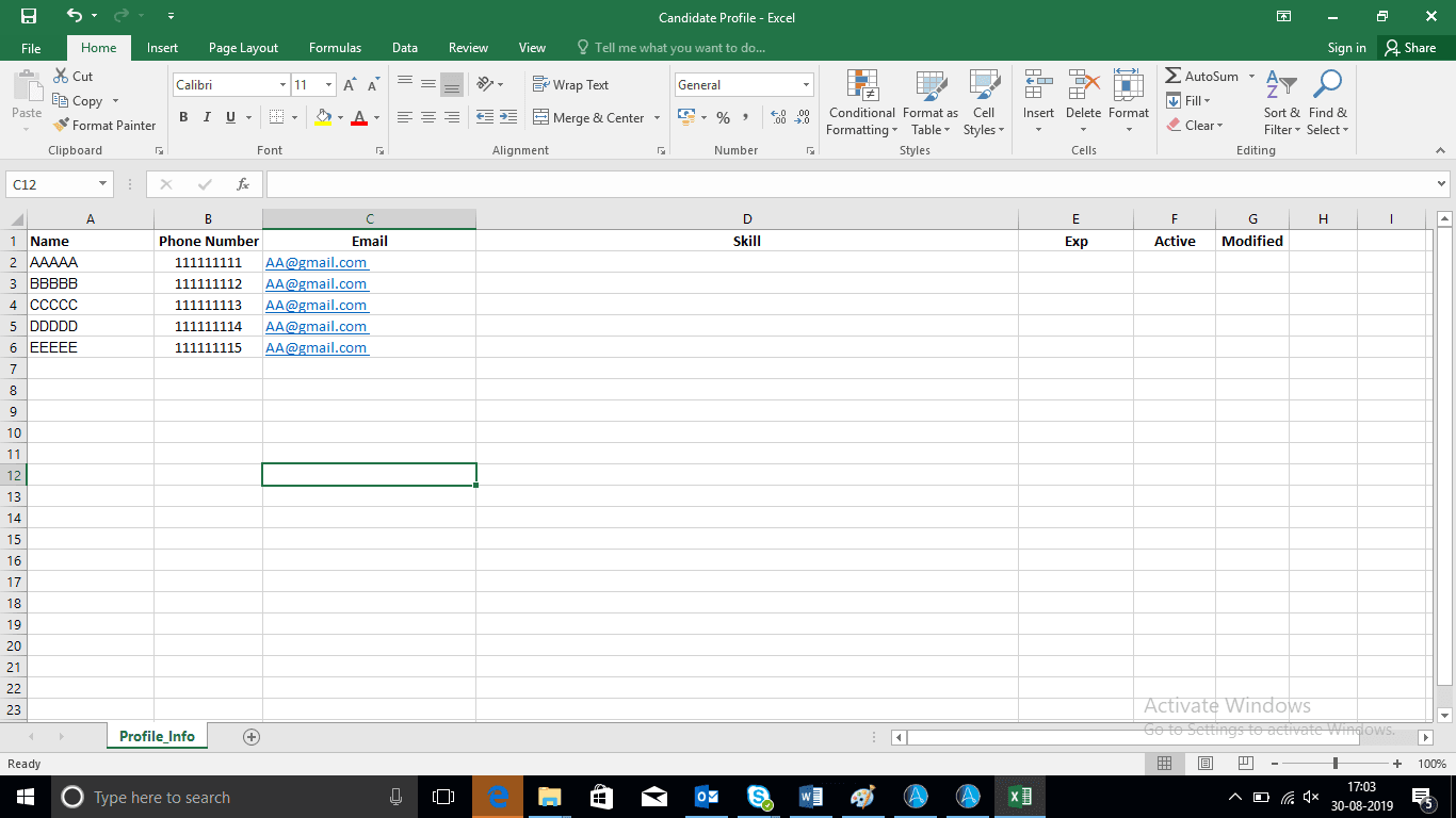 Input File