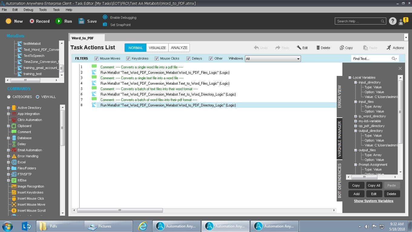 Task bot