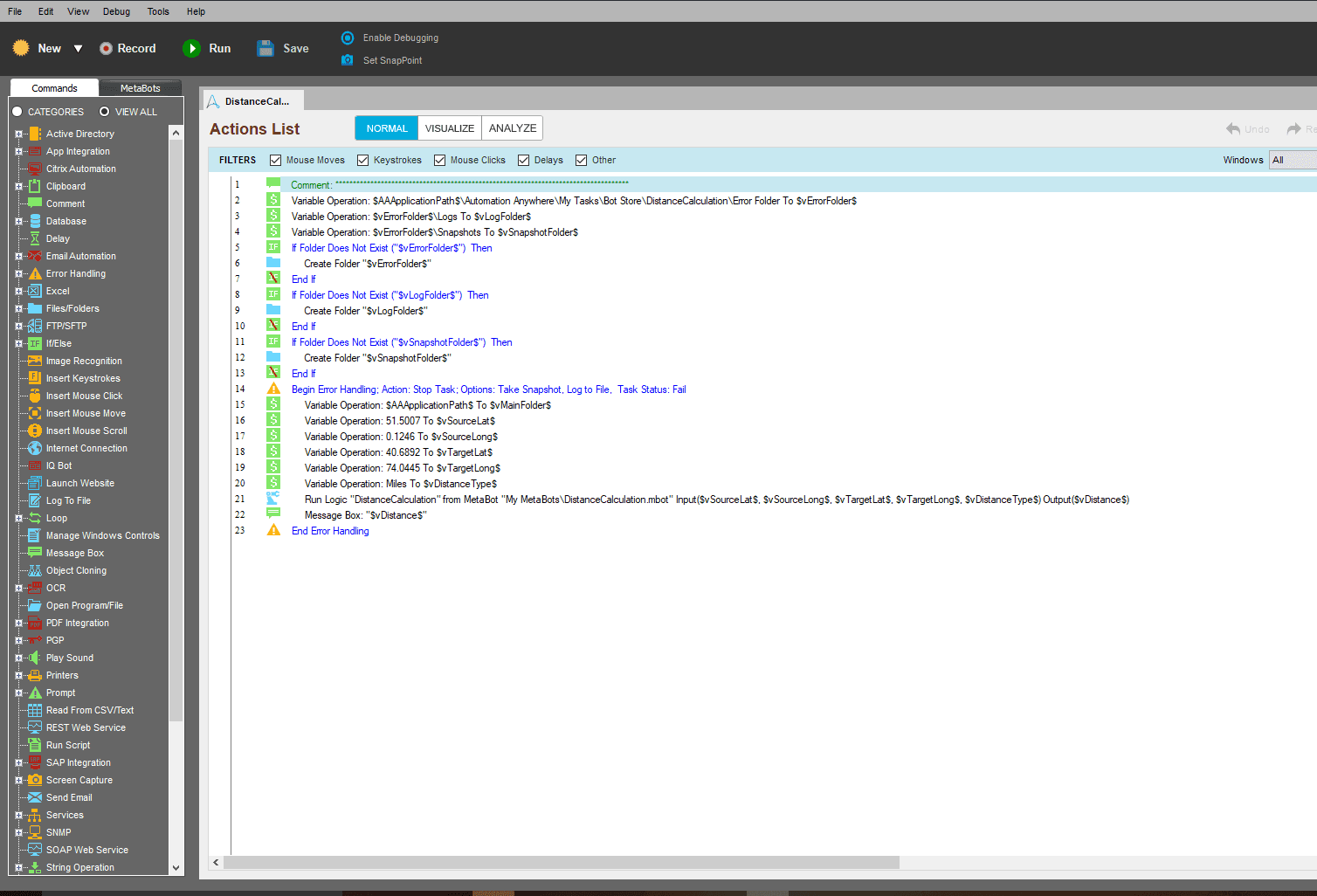 Sample Code