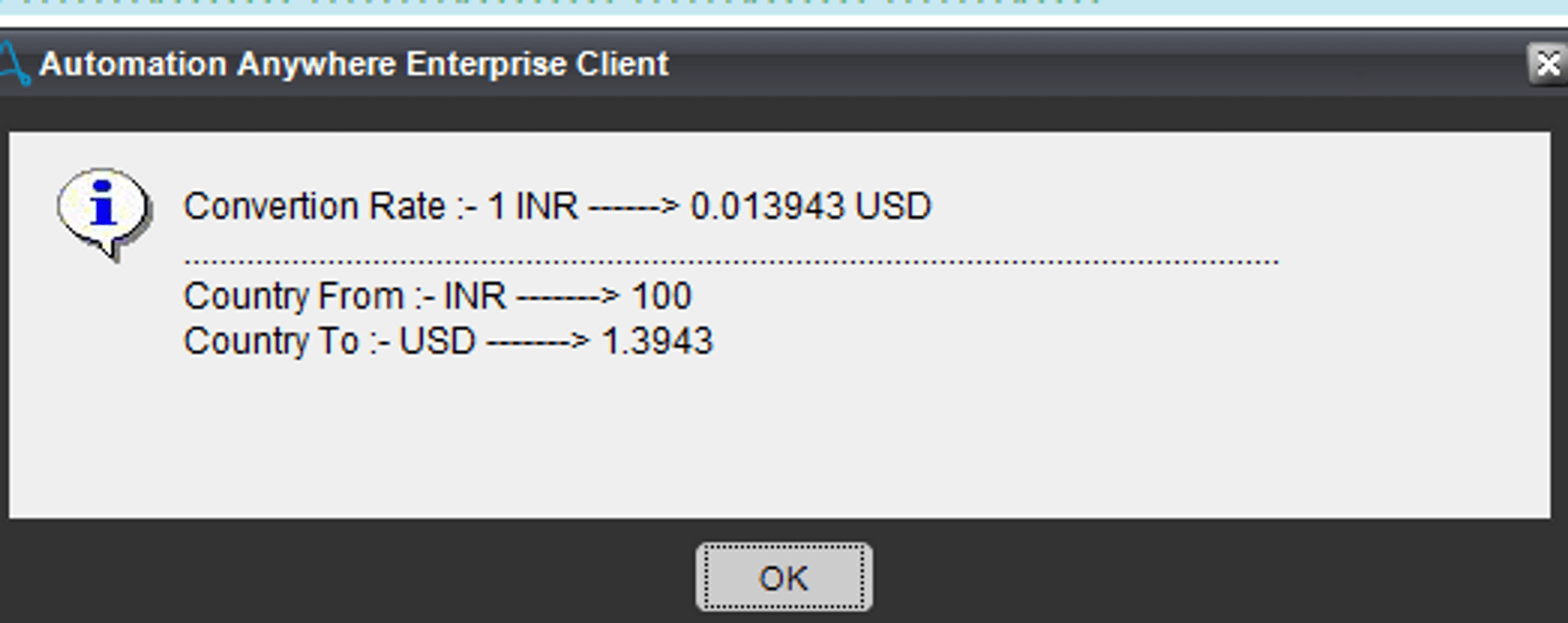 Output Example