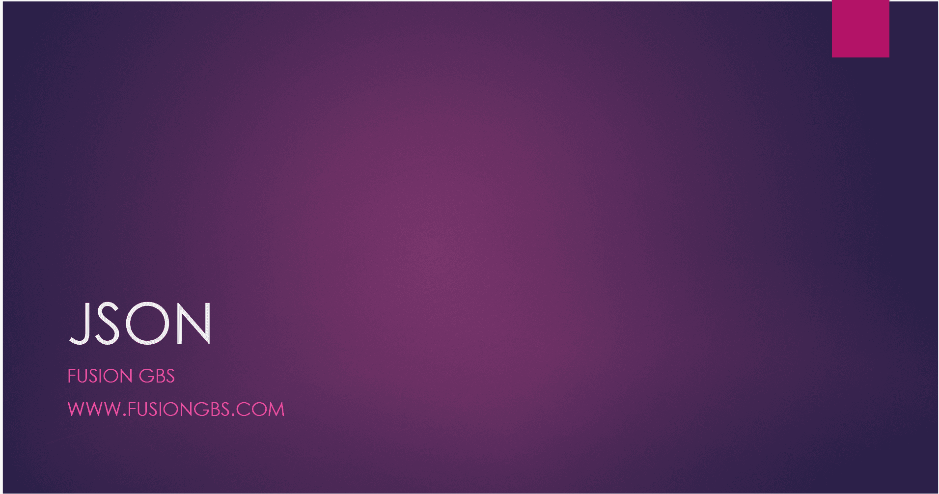 Json processing