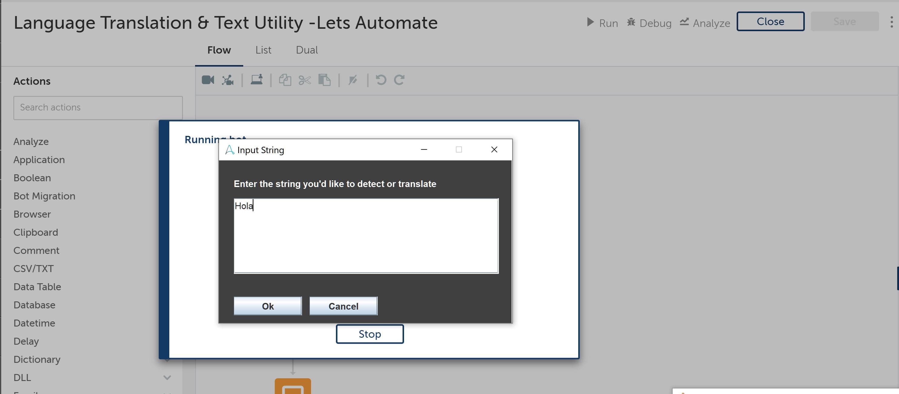 Input Text Prompt