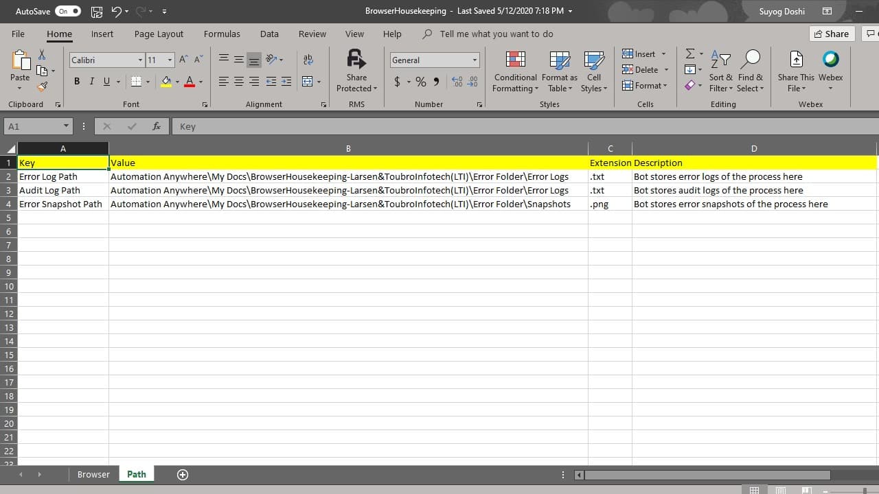 Configuration file Part-2