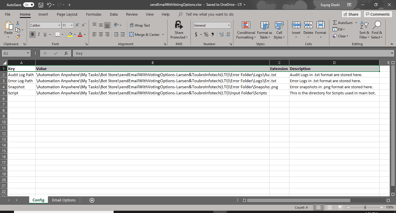 Logging Config