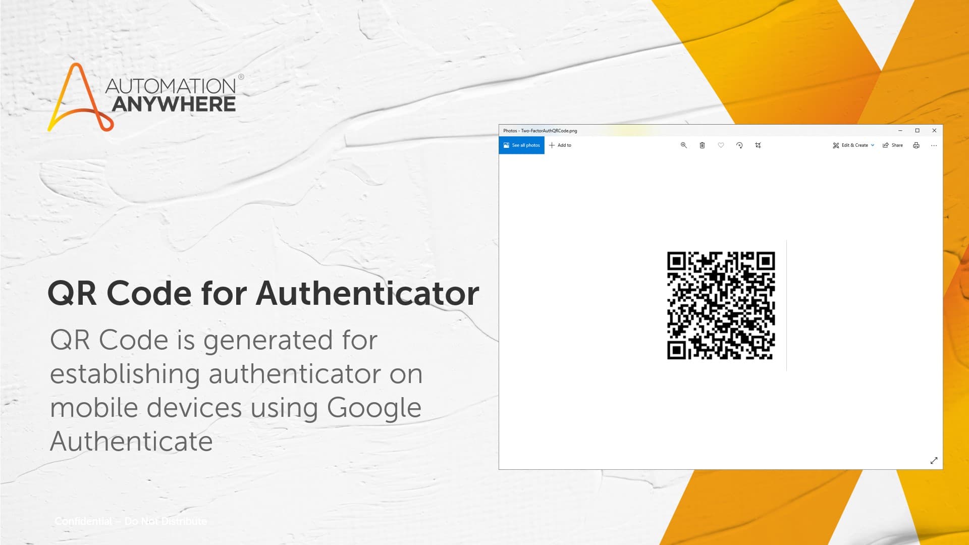 QR Code example