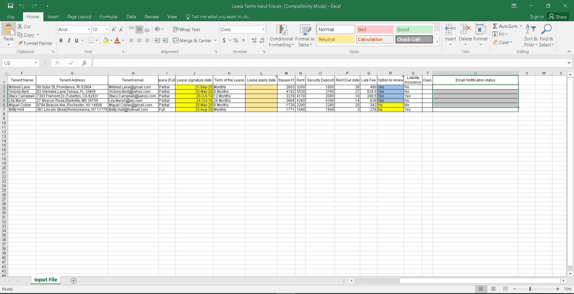 Input File