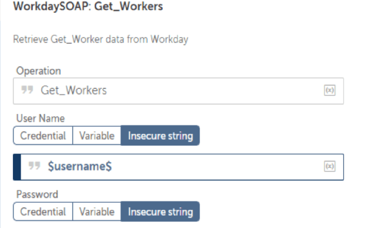 Get worker information