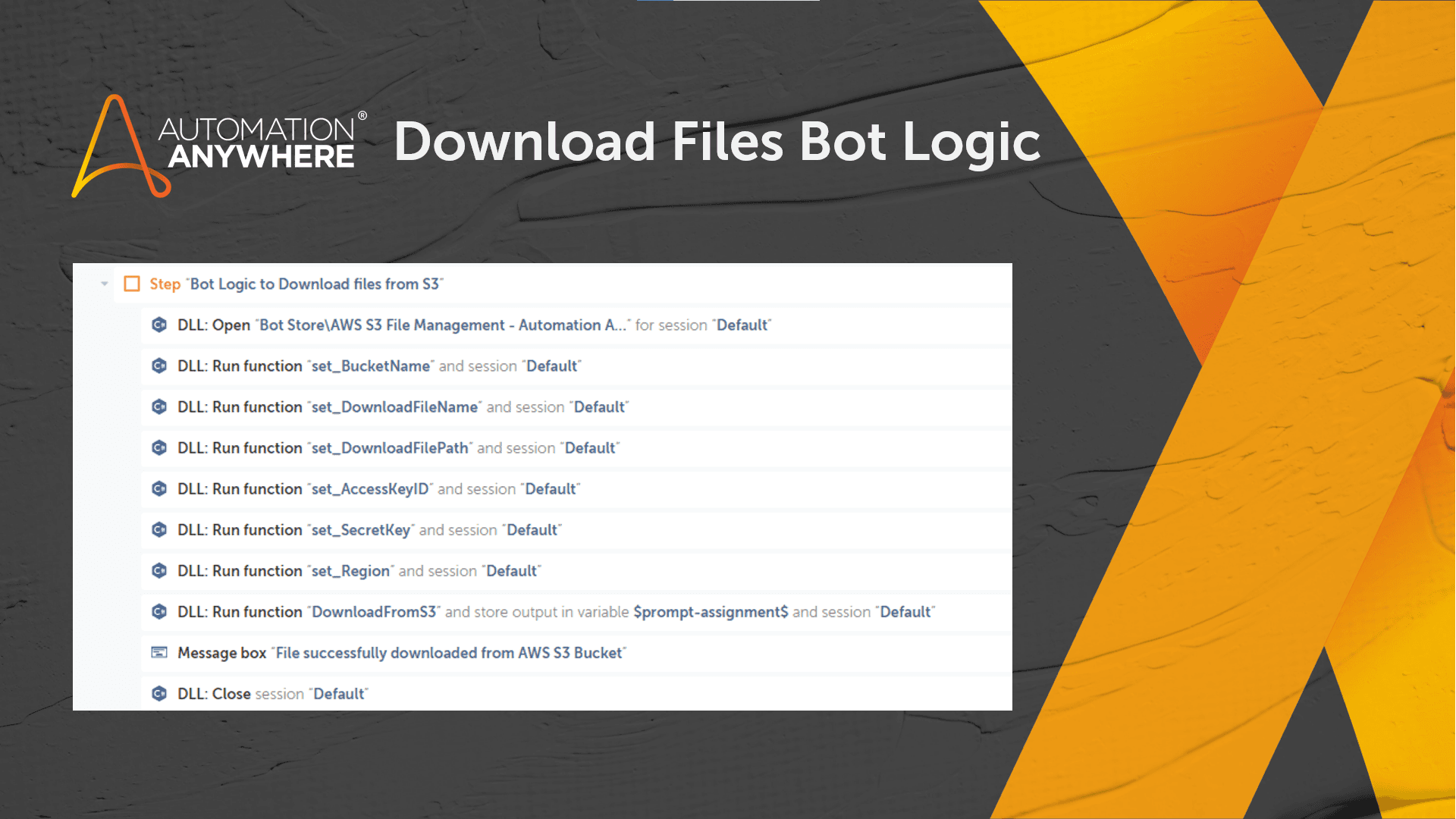 Download files bot logic
