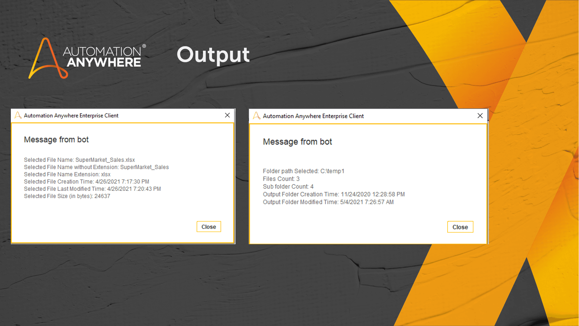 Output