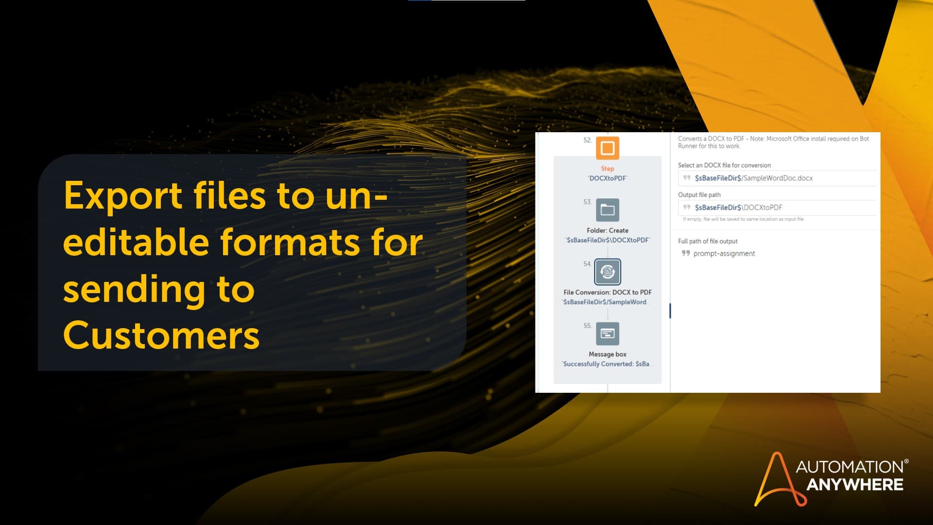 Helpful for turning editable document types to readonly