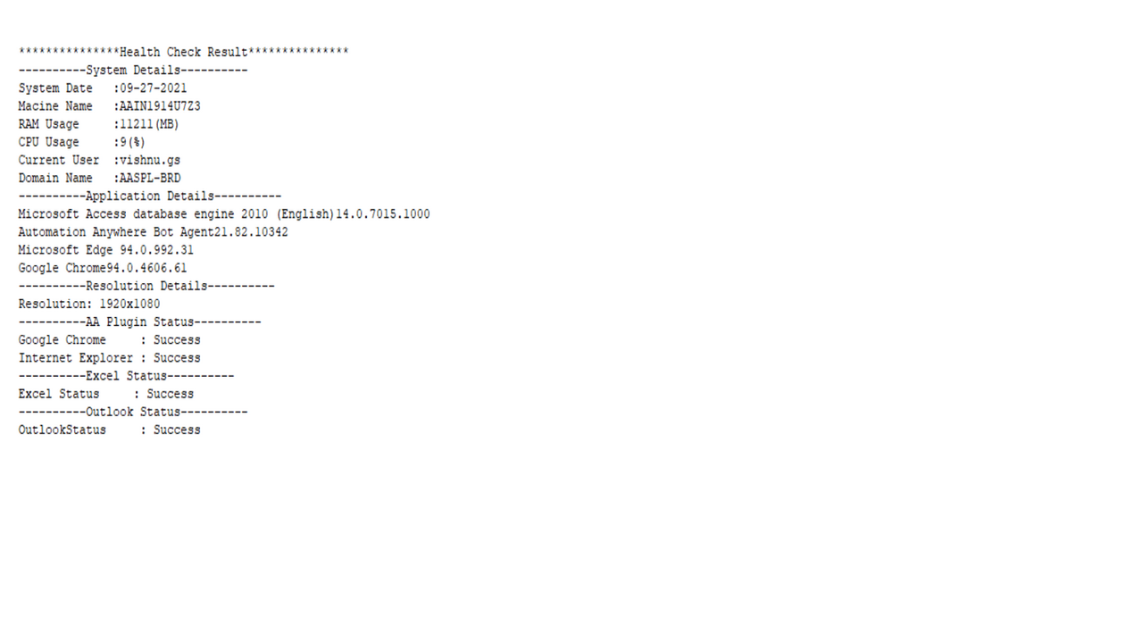 Sample Output