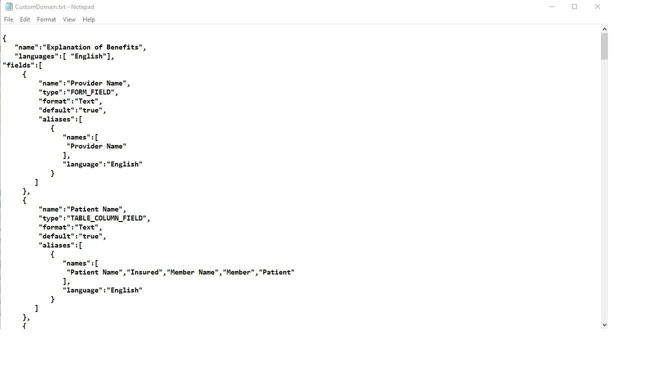 Output JSON