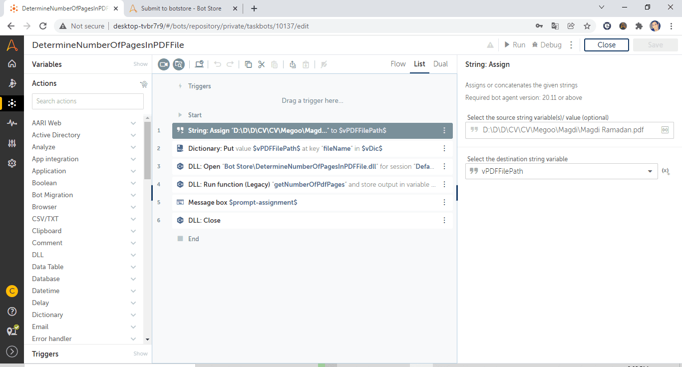 file name path