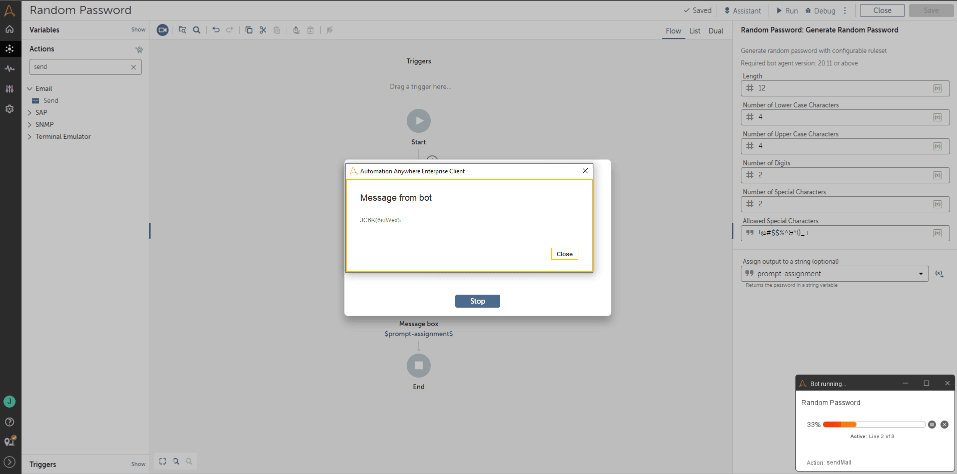 Output to String
