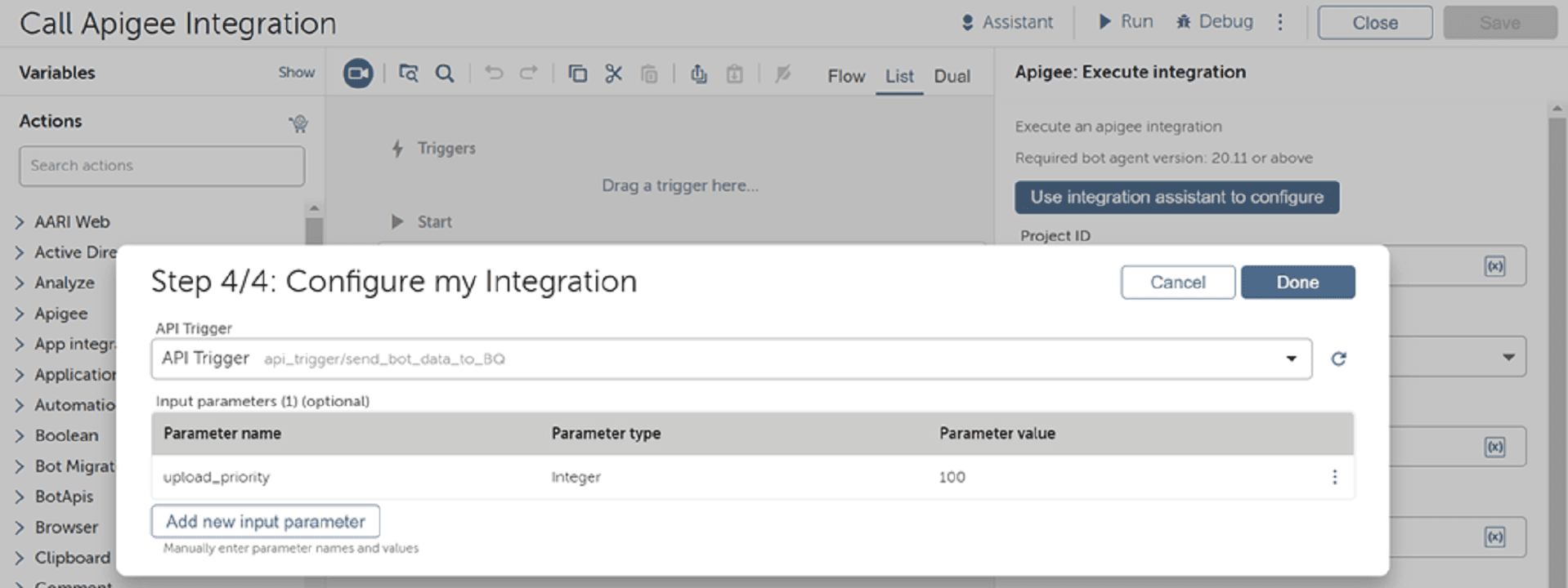 Configure your integration