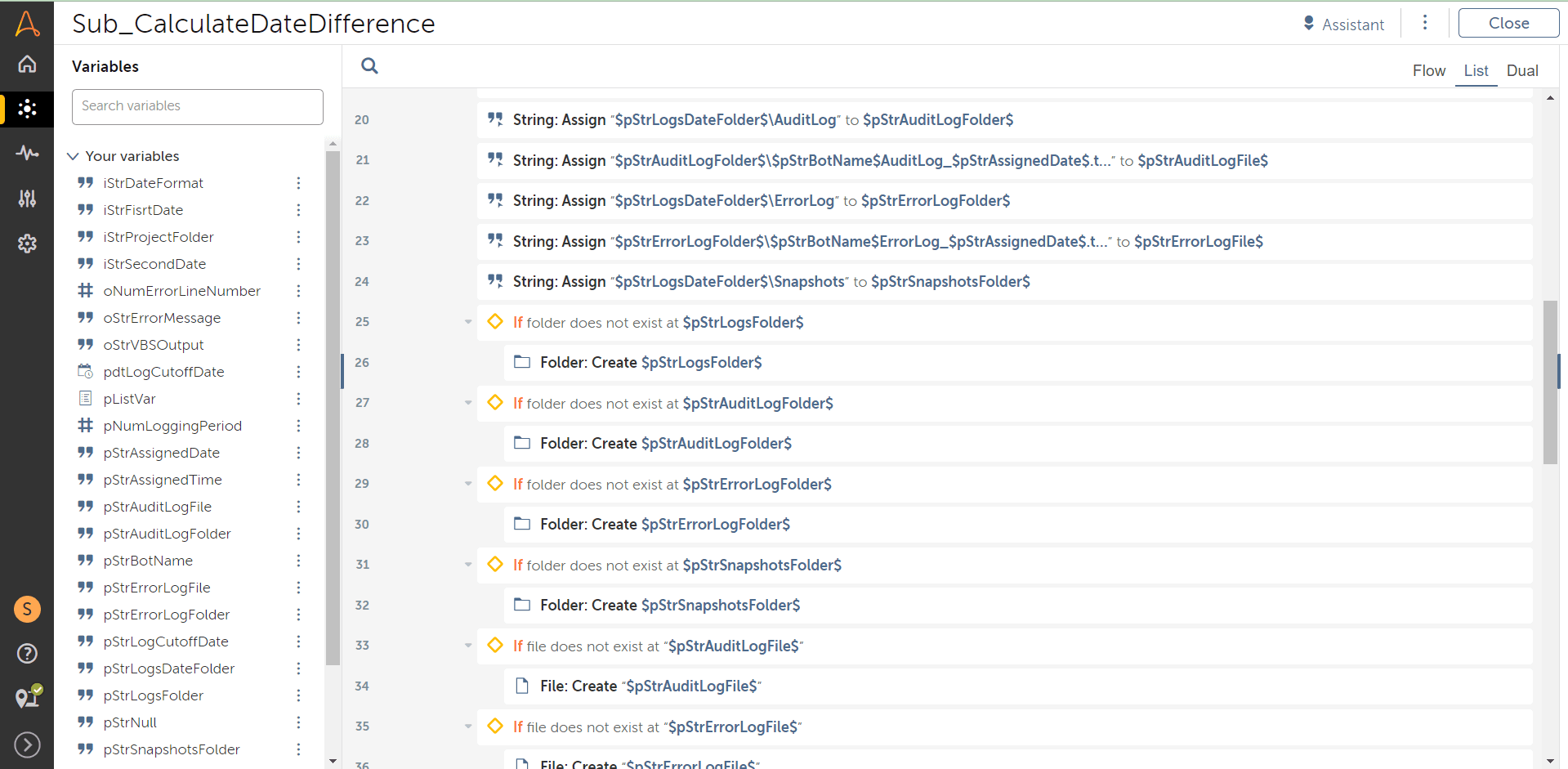 Sample Folder Structure